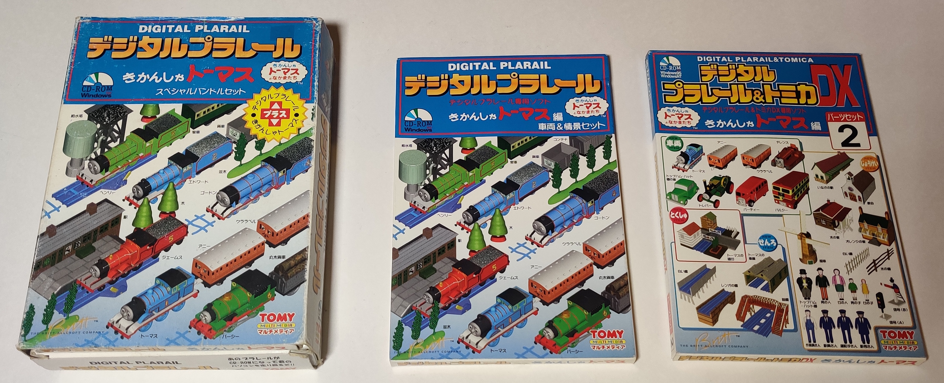 Tomy Digital Plarail Thomas the Tank Engine packs